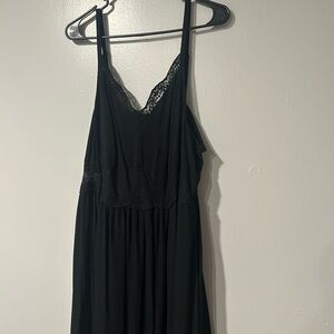 Torrid Black Lace Inset Dress